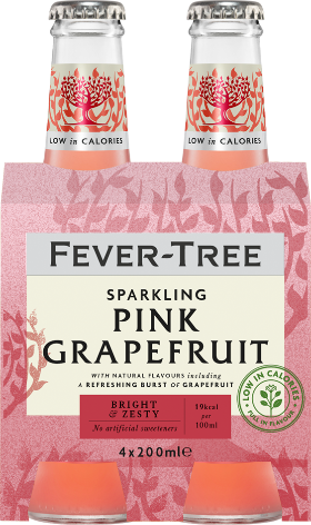 Fever-Tree Sparkling Pink Grapefruit EW 4-Pack 20cl