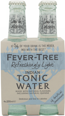 Fever-Tree Tonic W.Indian Refresh.Light EW 4-Pack 20cl Fever-Tree Tonic W.Indian Refresh.Light EW 4-Pack 20cl
