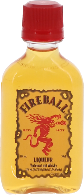Fireball Cinnamon+Whisky Flavour Likör 33% 10x5cl