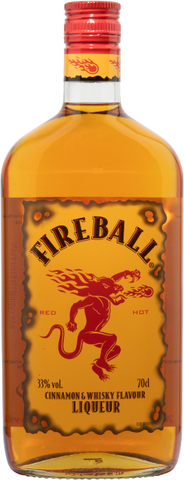 Fireball Cinnamon + Whisky Flavour Likör 33% 70cl Fireball Cinnamon + Whisky Flavour Likör 33% 70cl