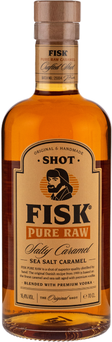Fisk Pure Raw Salty Caramel Shot 16.4% 70cl Fisk Pure Raw Salty Caramel Shot 16.4% 70cl
