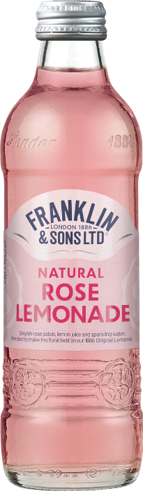 Franklin+Sons Natural Rose Lemonade EW 12x27.5cl Franklin+Sons Natural Rose Lemonade EW 12x27.5cl