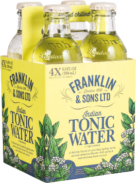 Franklin+Sons Tonic Water Indian EW 4-Pack 20cl Franklin+Sons Tonic Water Indian EW 4-Pack 20cl