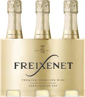 Freixenet Carta Medium dry 3-Pack 20cl Freixenet Carta Medium dry 3-Pack 20cl
