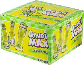 Gaudi Max Saurer Apfel Likör 16% 25x2cl