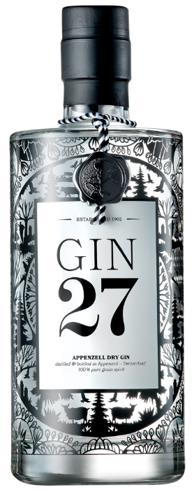 Gin 27 Appenzell Dry Gin 43% 70cl Gin 27 Appenzell Dry Gin 43% 70cl