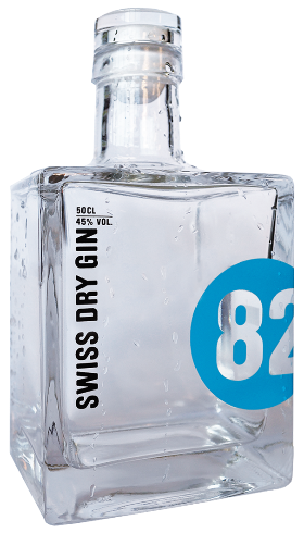 Gin 82 Swiss Dry Gin 45% 50cl