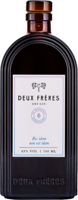 Gin Deux Frères Dry 43% 50cl Gin Deux Frères Dry 43% 50cl