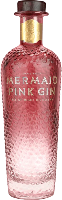 Gin Mermaid Pink Gin Small Batch Isle of Wight 42% 70cl Gin Mermaid Pink Gin Small Batch Isle of Wight 42% 70cl