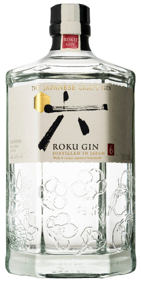 Gin Roku Japanese Craft Gin 43% 70cl Gin Roku Japanese Craft Gin 43% 70cl