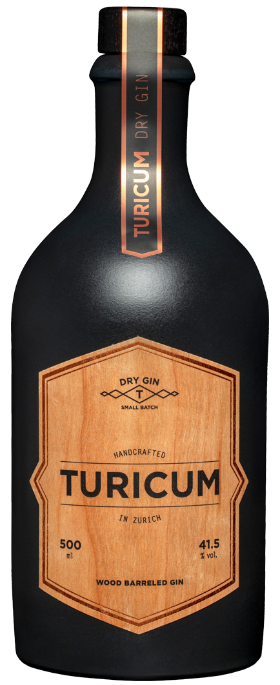 Gin Turicum Wood Barreled Dry Gin 41.5% 50cl Gin Turicum Wood Barreled Dry Gin 41.5% 50cl