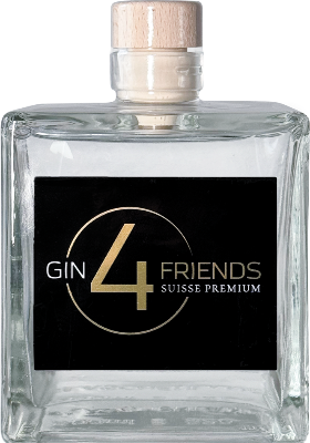 Gin4Friends Suisse Premium 44% 50cl