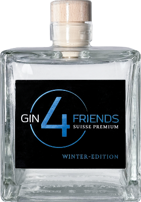 Gin4Friends Suisse Premium Winter Edition 44% 50cl