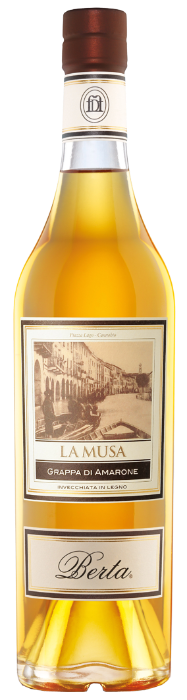 Grappa Berta La Musa Amarone 40% 50cl Grappa Berta La Musa Amarone 40% 50cl