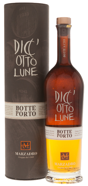 Grappa Marzadro Dic'Otto Lune Botte Porto 42% 70cl Grappa Marzadro Dic'Otto Lune Botte Porto 42% 70cl