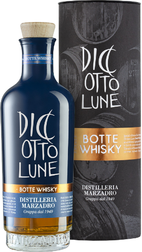Grappa Marzadro Dic'Otto Lune Botte Whisky 42% 50cl Grappa Marzadro Dic'Otto Lune Botte Whisky 42% 50cl