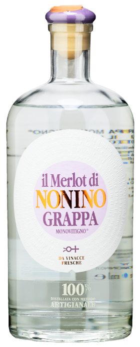 Grappa Nonino Merlot 41% 70cl Grappa Nonino Merlot 41% 70cl