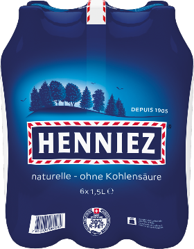 Henniez blau Pet 6-Pack 150cl