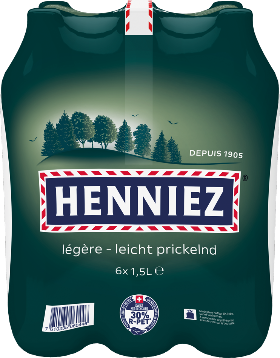 Henniez grün Pet 6-Pack 150cl