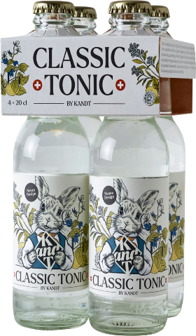 Kandt Classic Tonic Water EW 4-Pack 20cl Kandt Classic Tonic Water EW 4-Pack 20cl