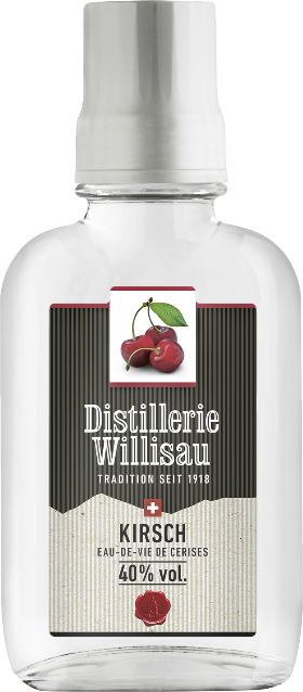 Kirsch Distillerie Willisau 40% T.flacon 12x10cl
