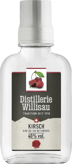 Kirsch Distillerie Willisau 40% T.flacon 12x10cl Kirsch Distillerie Willisau 40% T.flacon 12x10cl