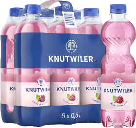 Knutwiler Himbeerwasser Pet 6-Pack 50cl Knutwiler Himbeerwasser Pet 6-Pack 50cl