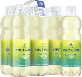 Knutwiler Plus Ingwer Lemon Pet 6-Pack 50cl Knutwiler Plus Ingwer Lemon Pet 6-Pack 50cl