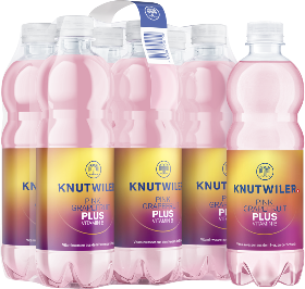 Knutwiler Plus Pink Grapefruit Pet 6-Pack 50cl Knutwiler Plus Pink Grapefruit Pet 6-Pack 50cl