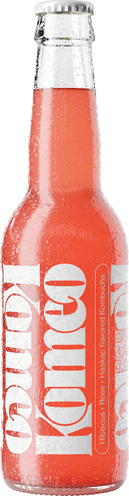Komeo Kombucha Hibiscus Rose Haskap EW 6-Pack 33cl