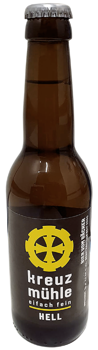 Kreuzmühle Lager hell MW Harass 24x33cl