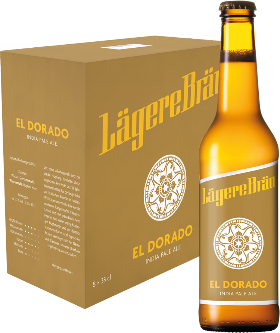 LägereBräu El Dorado IPA EW 8-Pack 33cl LägereBräu El Dorado IPA EW 8-Pack 33cl