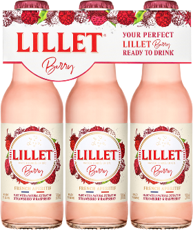 Lillet Berry RTD 5% EW 3-Pack 20cl Lillet Berry RTD 5% EW 3-Pack 20cl