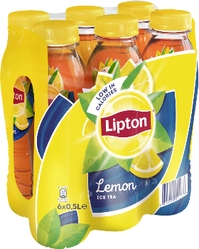 Lipton Ice Tea Lemon Pet 6-Pack 50cl Lipton Ice Tea Lemon Pet 6-Pack 50cl