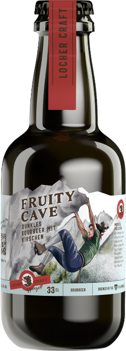 Locher Craft Fruity Cave Sourbeer dunkel MW Har.10x33cl Locher Craft Fruity Cave Sourbeer dunkel MW Har.10x33cl