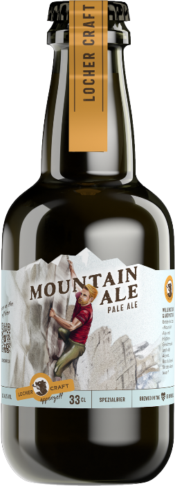 Locher Craft Mountain Ale Pale Ale MW Harass 10x33cl Locher Craft Mountain Ale Pale Ale MW Harass 10x33cl