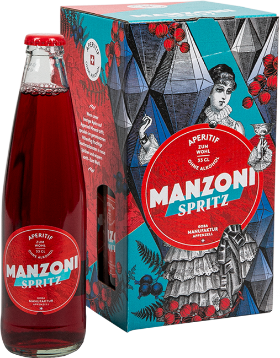 Manzoni Spritz Aperitif Alkoholfrei EW 4-Pack 33cl