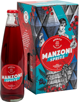 Manzoni Spritz Aperitif Alkoholfrei EW 4-Pack 33cl Manzoni Spritz Aperitif Alkoholfrei EW 4-Pack 33cl