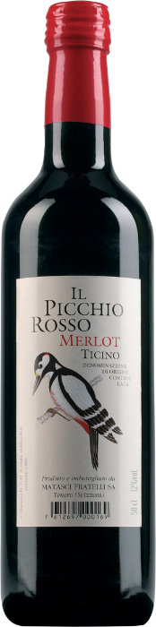 Merlot del Ticino Il Picchio Rosso 50cl