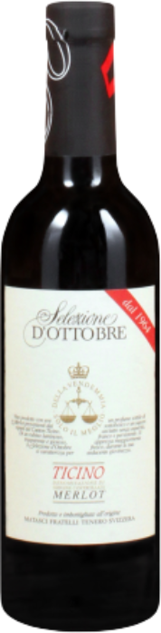Merlot del Ticino Selezione d'Ottobre 12x37.5cl Merlot del Ticino Selezione d'Ottobre 12x37.5cl