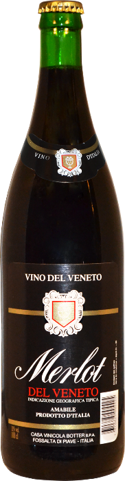 Merlot del Veneto Botter MW Vini-Harass 12x100cl Merlot del Veneto Botter MW Vini-Harass 12x100cl