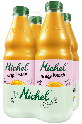 Michel Orange Passion Pet 4-Pack 100cl Michel Orange Passion Pet 4-Pack 100cl