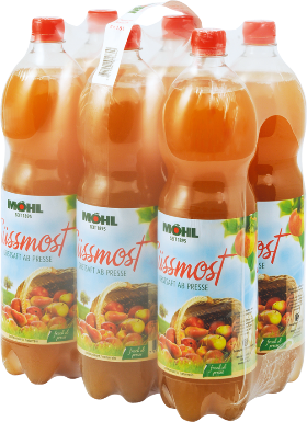 Möhl Obstsaft ab Presse Pet 6-Pack 150cl Möhl Obstsaft ab Presse Pet 6-Pack 150cl