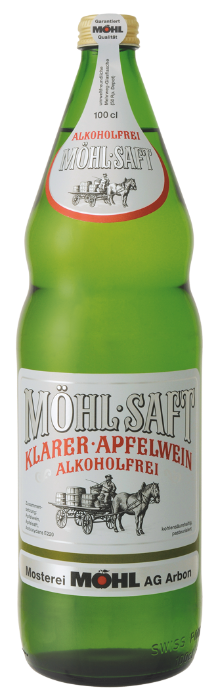 Möhl Saft kl.Apfelwein Alk'frei MW Harass 12x100cl Möhl Saft kl.Apfelwein Alk'frei MW Harass 12x100cl
