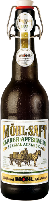 Möhl Saft klarer Apfelwein 4% Bügel Harass 15x50cl Möhl Saft klarer Apfelwein 4% Bügel Harass 15x50cl