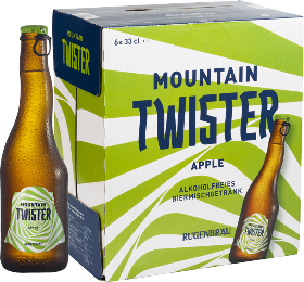 Mountain Twister Apple Alkoholfrei EW 6-Pack 33cl Mountain Twister Apple Alkoholfrei EW 6-Pack 33cl