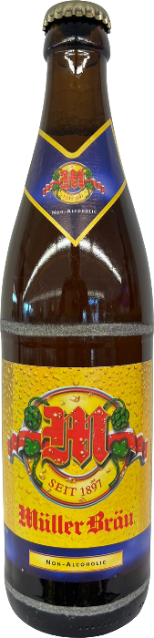Müller Bräu Non-Alcoholic MW Harass 20x50cl Müller Bräu Non-Alcoholic MW Harass 20x50cl