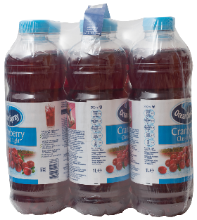 Ocean Spray Cranberry Cl.Light Pet 6-Pack 100cl Ocean Spray Cranberry Cl.Light Pet 6-Pack 100cl