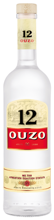 Ouzo 12 38% 70cl