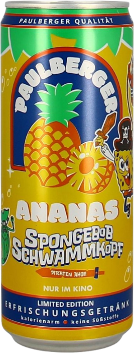 Paulberger Ananas SpongeBob Schwammkopf Dose 12x33cl